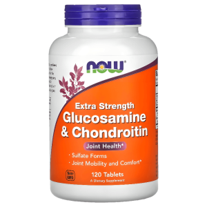 NOW Glucosamine & Chondroitin Extra 120 табл NOW Glucosamine & Chondroitin Extra 120 табл