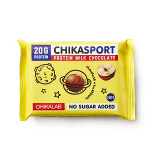 Chikalab Chikasport Шоколад Молочный 100 гр Chikalab Chikasport Шоколад Молочный 100 гр