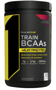Rule1 Train BCAA + Еlectrolytes 450 гр Rule1 Train BCAA + Еlectrolytes 450 гр