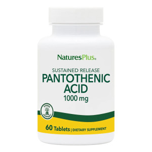 Natures Plus Pantothenic Acid 1000 мг 60 табл