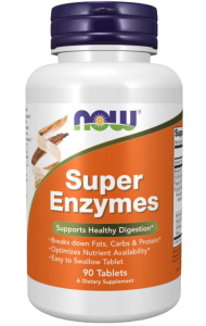 NOW Super Enzymes tab 90 табл