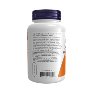 NOW L-Glutamine 500 мг 120 капс
