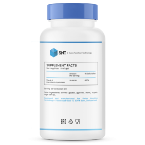 SNT Vitamin A 10 000 IU 60 капс