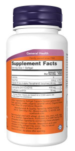 NOW CoQ10 400 мг 30 капс