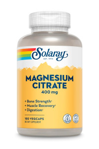 Solaray Magnesium Citrate  400 мг 180 капс