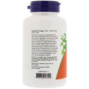 NOW Garlic 5000 90 Tablets