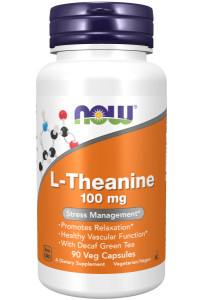 NOW L-Theanine 100 мг 90 капс NOW L-Theanine 100 мг 90 капс