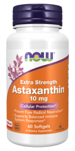 NOW Astaxanthin 10 mg 60 капс NOW Astaxanthin 10 mg 60 капс