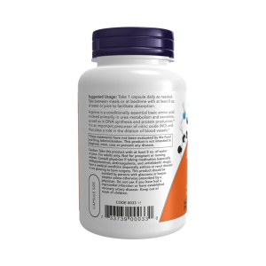 NOW L-Arginine 700 мг 180 капс