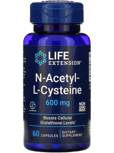 Life Extension NAC 600 мг 60капс