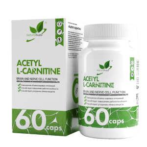 NaturalSupp Acetyl-L-Сarnitine 60 капс NaturalSupp Acetyl-L-Сarnitine 60 капс