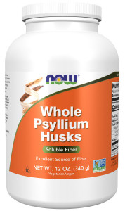 NOW Psyllium Husk Whole 340 гр NOW Psyllium Husk Whole 340 гр