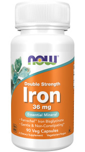 NOW Iron Chelate 36 mg 90 капс NOW Iron Chelate 36 mg 90 капс