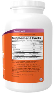 NOW Lecithin 1200 мг 400 капс