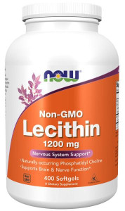 NOW Lecithin 1200 мг 400 капс