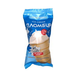 Snaq Fabriq Мороженое пломбир в вафельном стаканчике 80 гр Snaq Fabriq Мороженое пломбир в вафельном стаканчике 80 гр