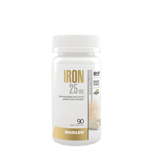 Maxler Iron 25 mg 90 капс