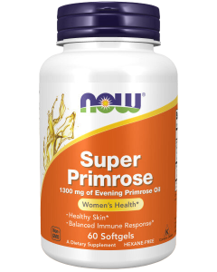NOW Super Primrose 1300 мг 60 капс NOW Super Primrose 1300 мг 60 капс