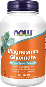 NOW Magnesium Glycinate 180 табл