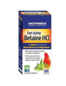Enzymedica Betaine HCL 60 капс