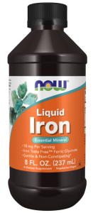 NOW Liquid Iron 237 мл