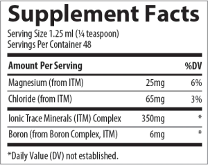 Trace Minerals Liquid Ionic Boron 6 мг 59 мл