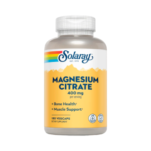Solaray Magnesium Citrate  400 мг 180 капс