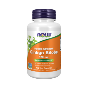 NOW Ginkgo Biloba 120 мг 100 капс