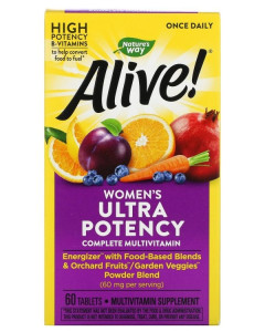 Natures Way Alive Womens Once Daily Женские 60 табл