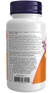 NOW Nattokinase 100 мг 120 капс NOW Nattokinase 100 мг 120 капс