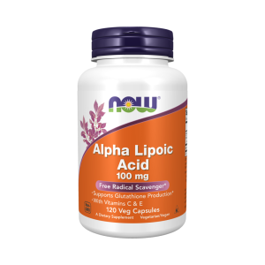 NOW Alpha Lipoic Acid 100 mg 120 капс NOW Alpha Lipoic Acid 100 mg 120 капс