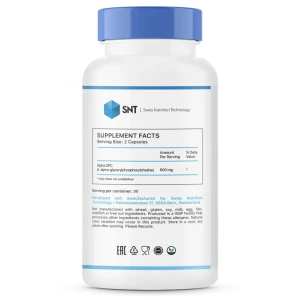 SNT Alpha GPC 600 мг 60 капс