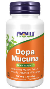 NOW Dopa Mucuna 90 капс NOW Dopa Mucuna 90 капс