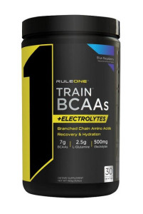 Rule1 Train BCAA + Еlectrolytes 450 гр Rule1 Train BCAA + Еlectrolytes 450 гр