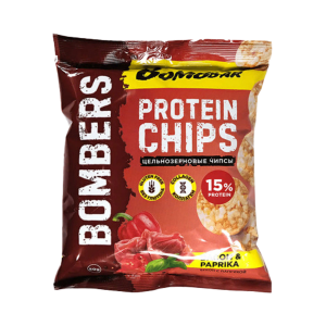 Bombbar Bombers protein chips 50 гр Bombbar Bombers protein chips 50 гр