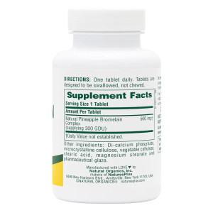 Natures Plus Bromelain 500 мг 90 табл Natures Plus Bromelain 500 мг 90 табл