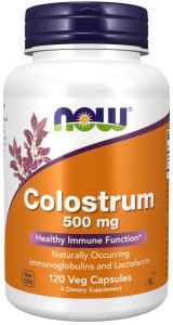 NOW Colostrum 500 mg 120 капс