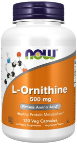 NOW L-Ornithine 500 мг 120 капс NOW L-Ornithine 500 мг 120 капс