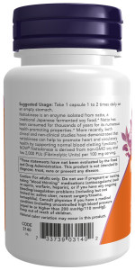 NOW Nattokinase 100 мг 60 капс NOW Nattokinase 100 мг 60 капс