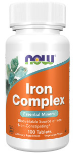 NOW Iron Complex tab 100 табл
