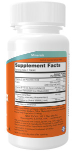 NOW Iron Complex tab 100 табл