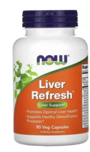 NOW Liver Refresh 90 капс