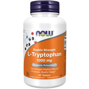 NOW L-Tryptophan 1000 мг 60 таб