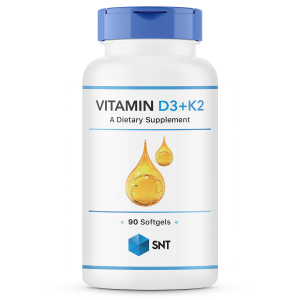 SNT Vitamin D3 + K2 90 капс