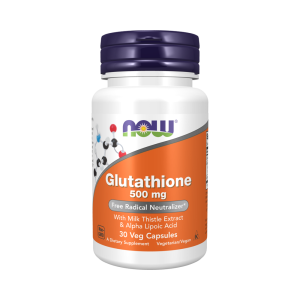 NOW Glutathione 500 мг 30 капс NOW Glutathione 500 мг 30 капс