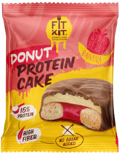 Fit Kit Donat Protein Cake 100 гр Fit Kit Donat Protein Cake 100 гр