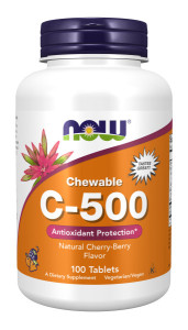 NOW C-500 Chewable 100 табл