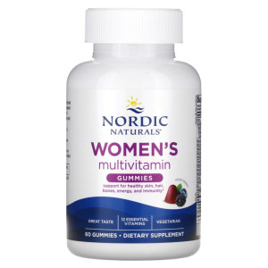 Nordic Naturals Womens Multivitamin Gummies Женские 60 жев табл