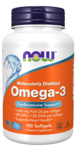 NOW Omega-3 1000 мг (30%) 200 софтгель капс NOW Omega-3 1000 мг (30%) 200 софтгель капс
