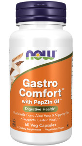 NOW Gastro Comfort With Pepzin Gi 60 капс NOW Gastro Comfort With Pepzin Gi 60 капс